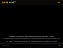 Tablet Screenshot of dianevenet.com